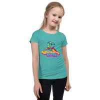 Rollerskating Divas Logo Girl's T-Shirt
