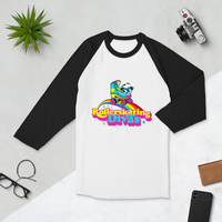 3/4 sleeve raglan shirt
