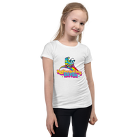 Rollerskating Divas Logo Girl's T-Shirt
