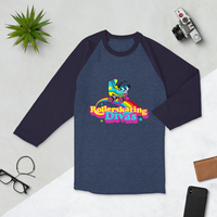 3/4 sleeve raglan shirt
