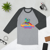 3/4 sleeve raglan shirt
